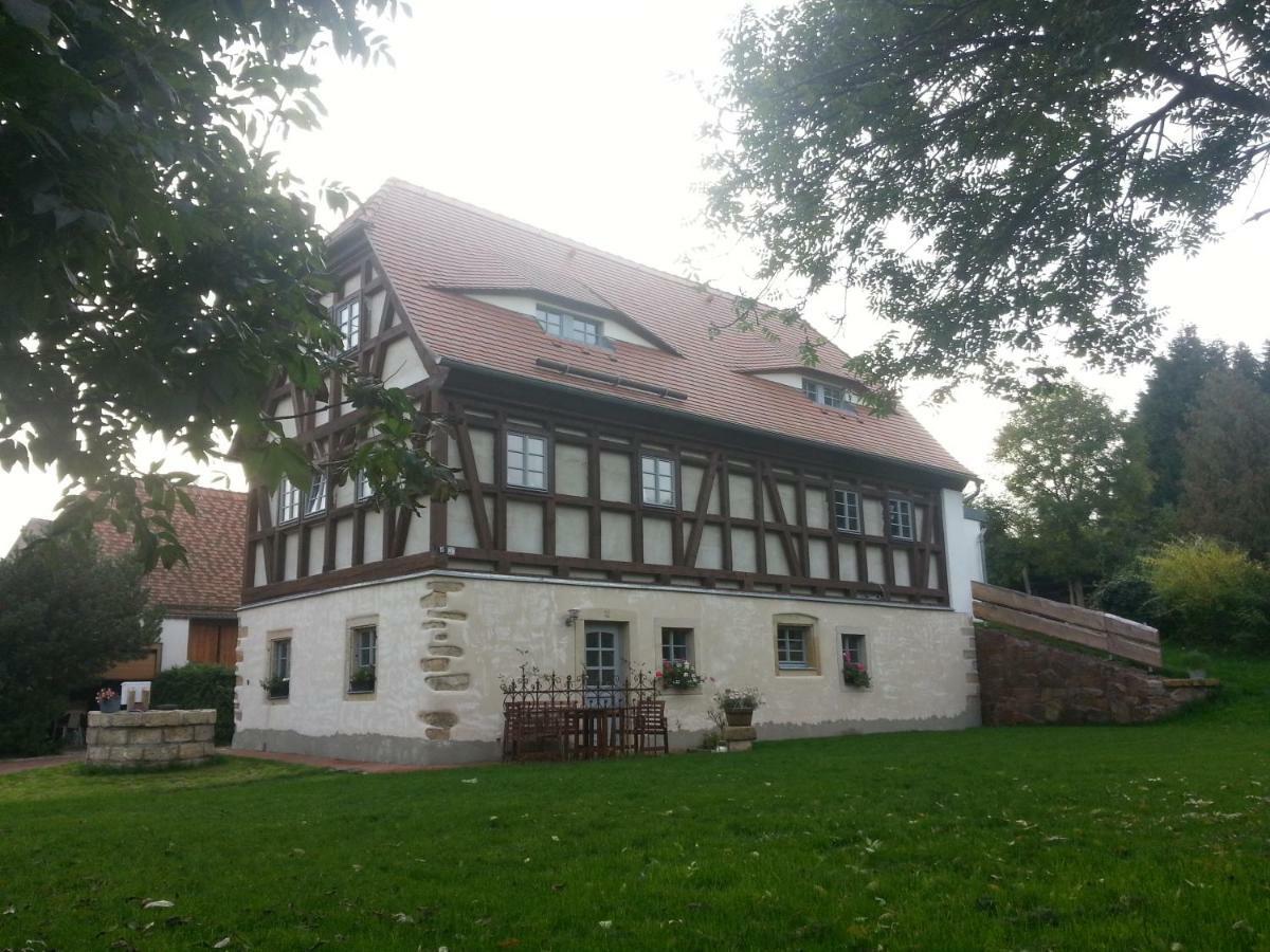 Ferienwohnung "Alte Bauernstube" Meißen Eksteriør bilde