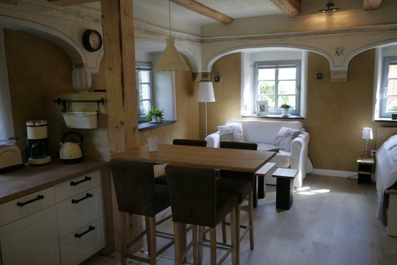 Ferienwohnung "Alte Bauernstube" Meißen Eksteriør bilde